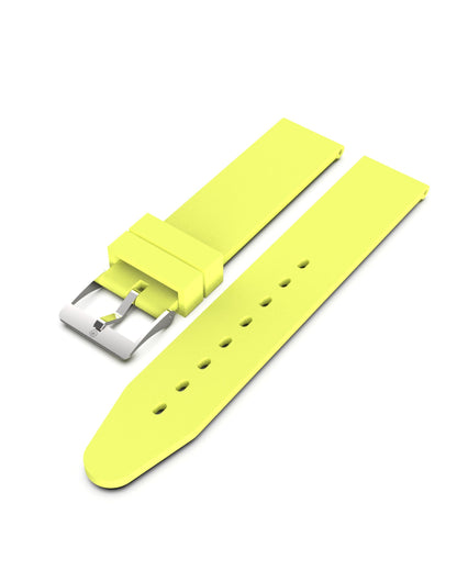 Yellow silicon Strap Side