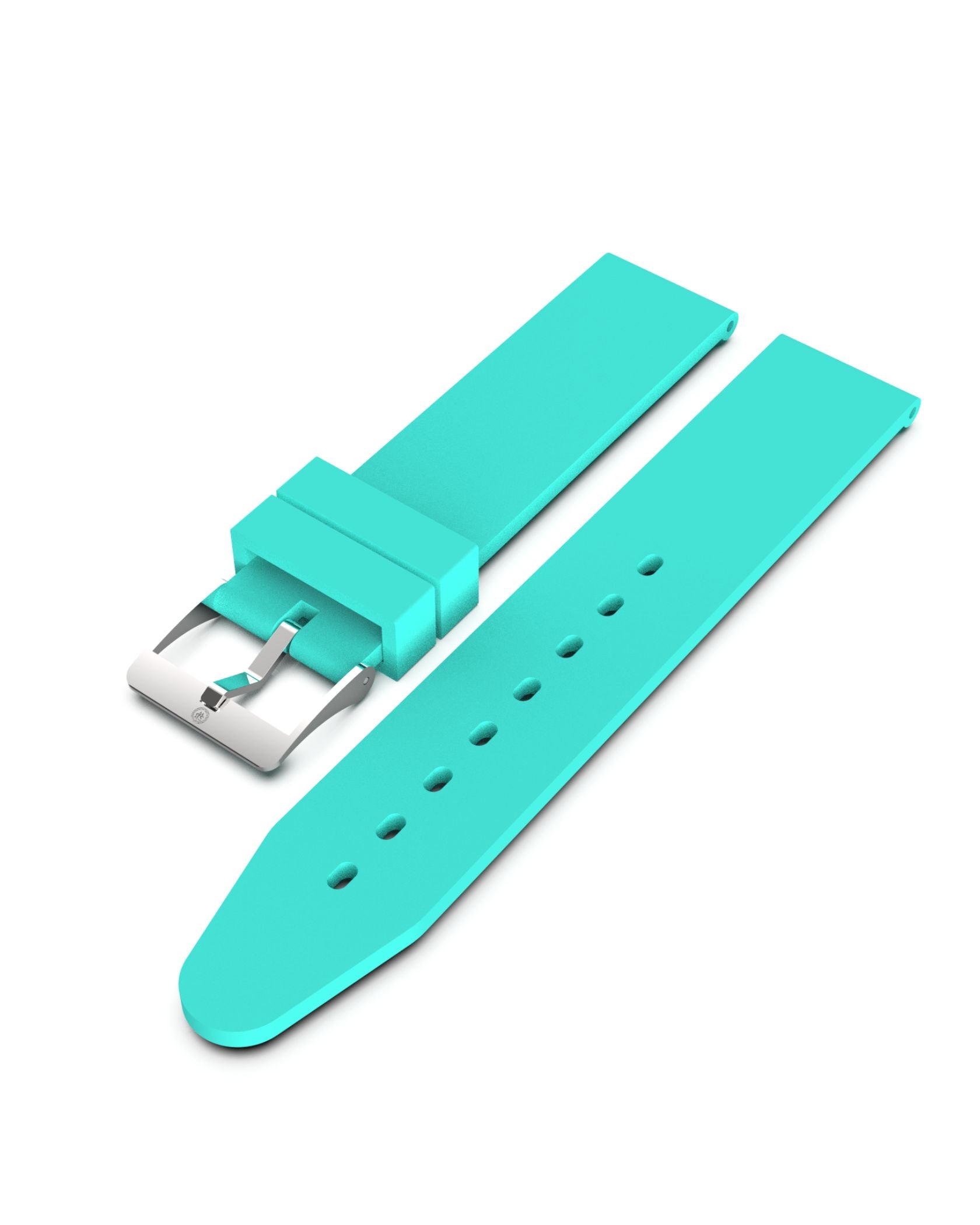 Teal Silicon Strap Side