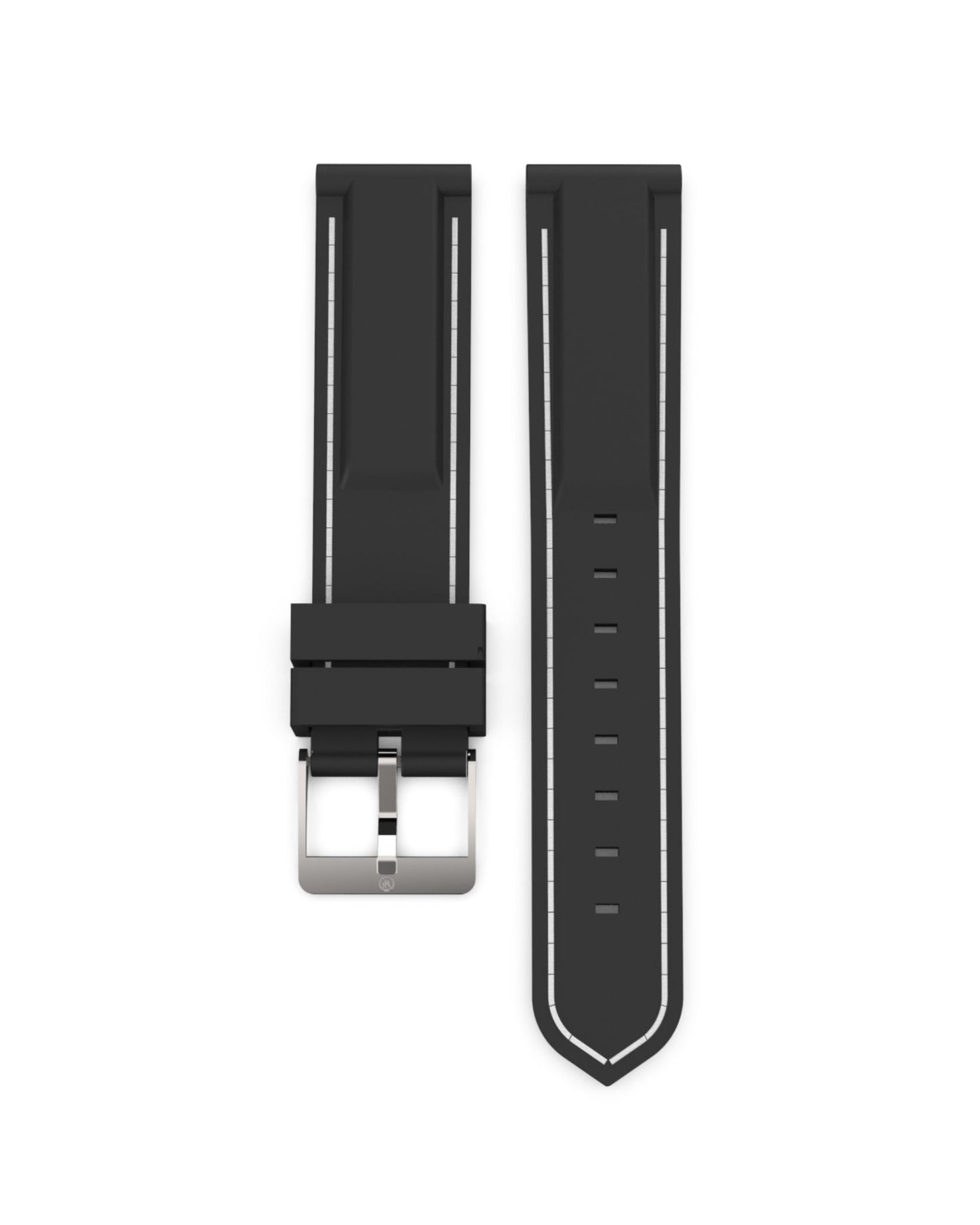 Black&White silicon sport strap